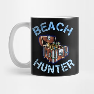 Metal detecting beach Hunter Mug